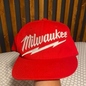 Milwaukee Red Baseball Cap